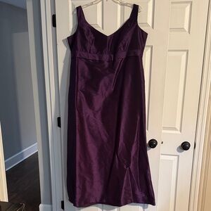 Gorgeous Deep Purple Sleeveless Dress